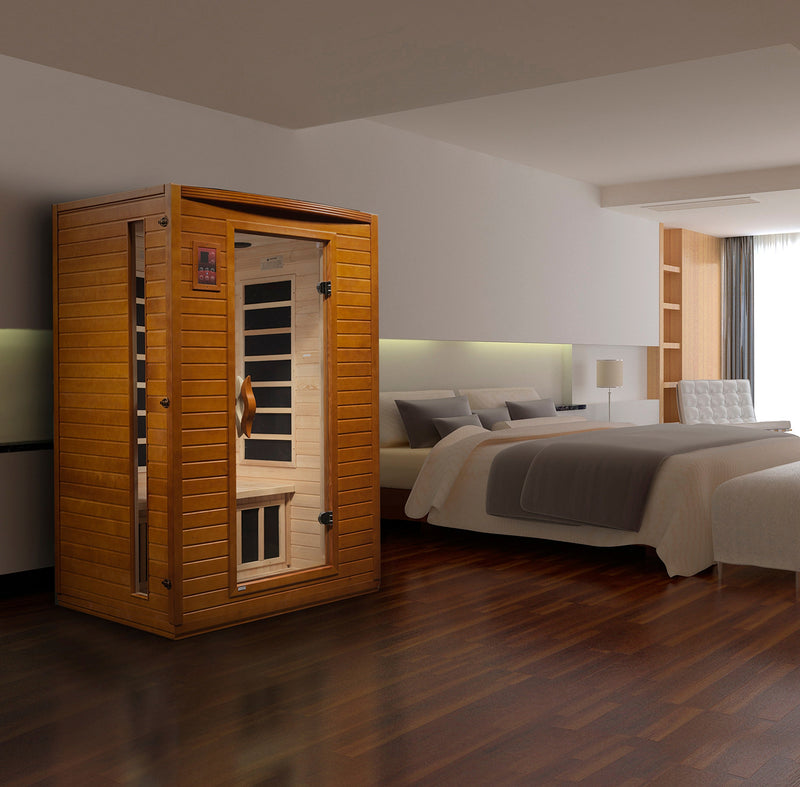 Dynamic "Versailles" 2 Person Low EMF Far IR Sauna (DYN-6202-03) - DYN-6202-03 image 4