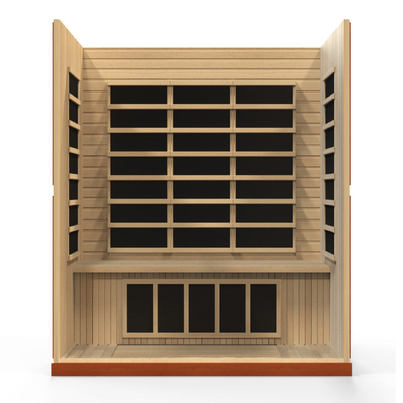 Dynamic "Bergamo" 4 Person Ultra Low EMF Far IR Sauna (DYN-6440-01 Elite) - DYN-6440-01 Elite image 5