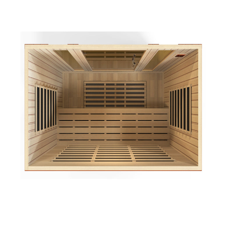 Dynamic "Bergamo" 4 Person Ultra Low EMF Far IR Sauna (DYN-6440-01 Elite) - DYN-6440-01 Elite image 6