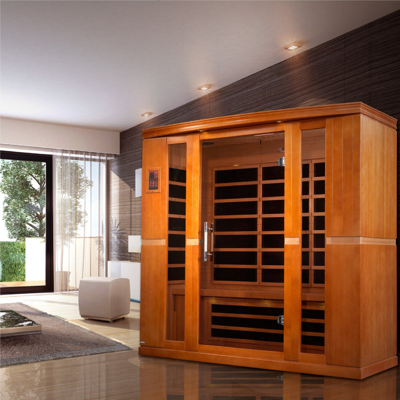 Dynamic "Bergamo" 4 Person Ultra Low EMF Far IR Sauna (DYN-6440-01 Elite) - DYN-6440-01 Elite image 4