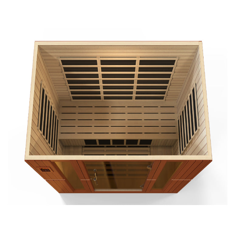 Dynamic "Bergamo" 4 Person Ultra Low EMF Far IR Sauna (DYN-6440-01 Elite) - DYN-6440-01 Elite image 7