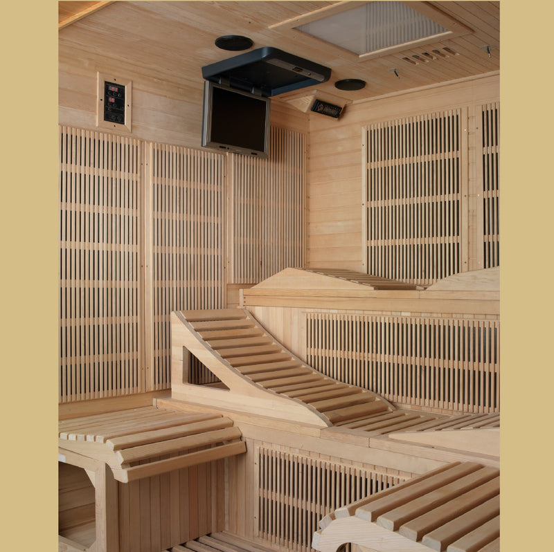 Dynamic "Monaco" 6 Person Ultra Low EMF Far IR Sauna (DYN-6996-01 Elite) - DYN-6996-01 Elite image 5