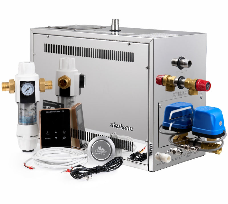 Atlas 9kW Steam Generator — Turkish Bath & Home Steam Room