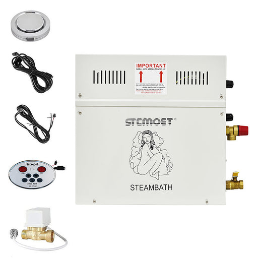 STCMOET 9kW Steam Shower Generator — Home Spa (9 m³)