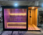 Oslo 2-Person Deep Tub Steam Shower System