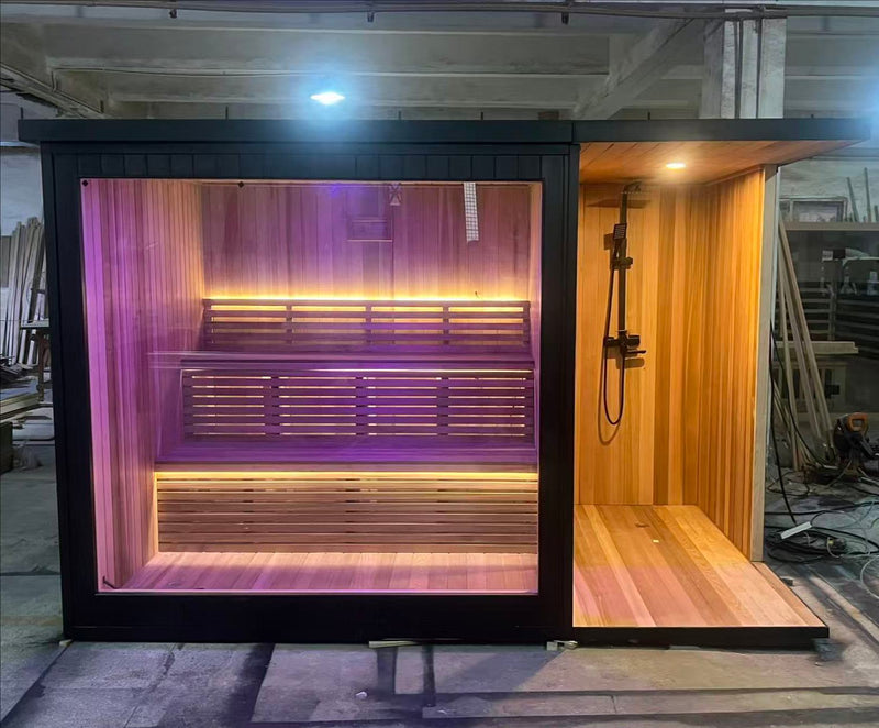 Oslo 2-Person Deep Tub Steam Shower System