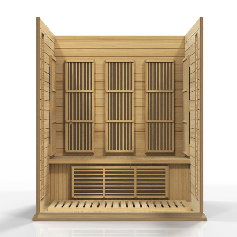 Maxxus 3 Person Low EMF FAR IR Sauna (MX-K306-01) - MX-K306-01 image 5