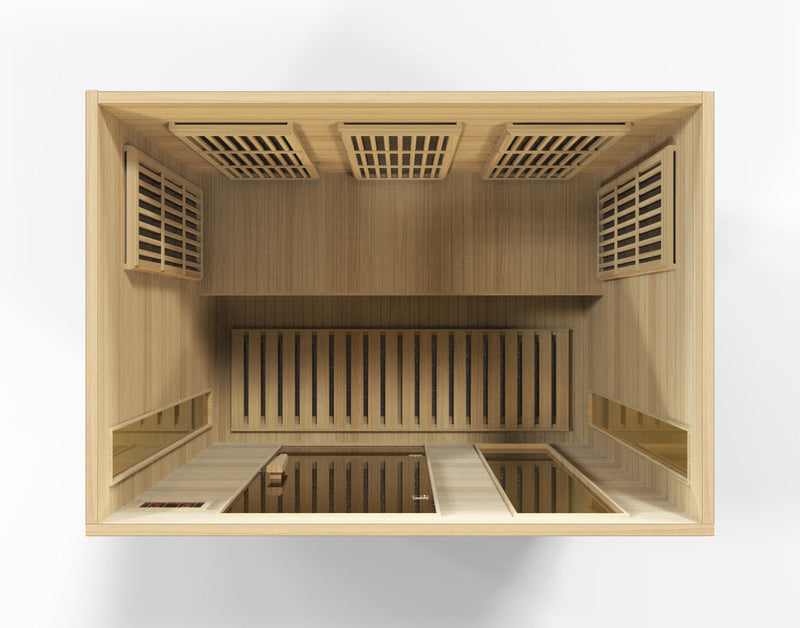 Maxxus 3 Person Low EMF FAR IR Sauna (MX-K306-01) - MX-K306-01 image 6