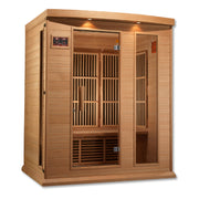 Maxxus 3 Person Low EMF FAR IR Sauna (MX-K306-01) - MX-K306-01