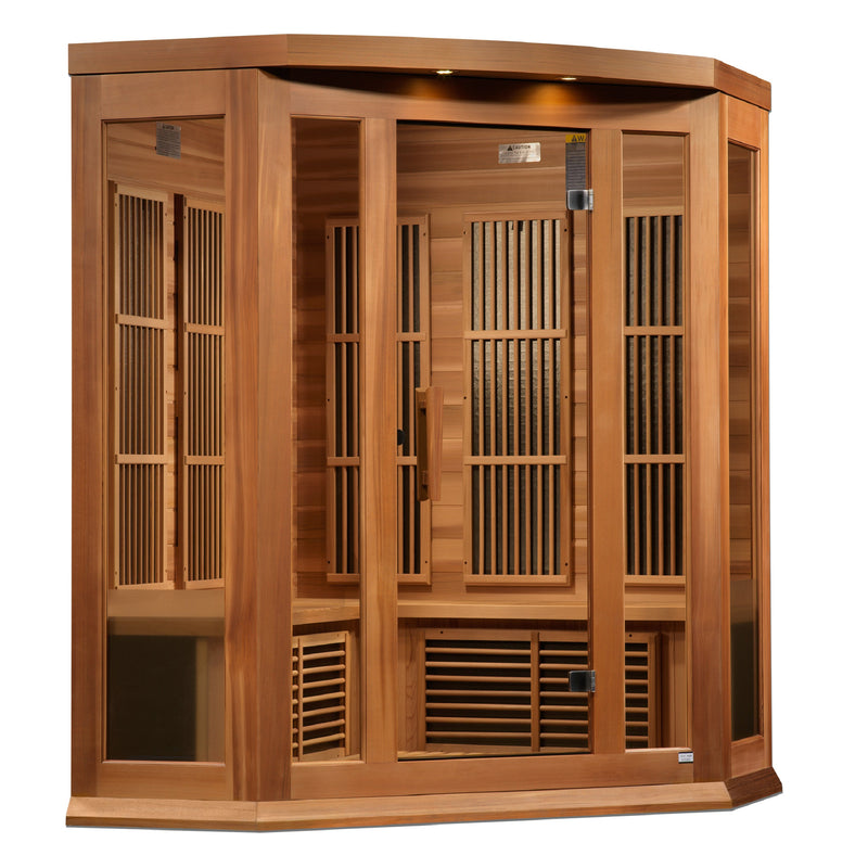 Maxxus 3 Person Low EMF FAR IR Sauna (MX-K356-01 CED) - MX-K356-01 CED