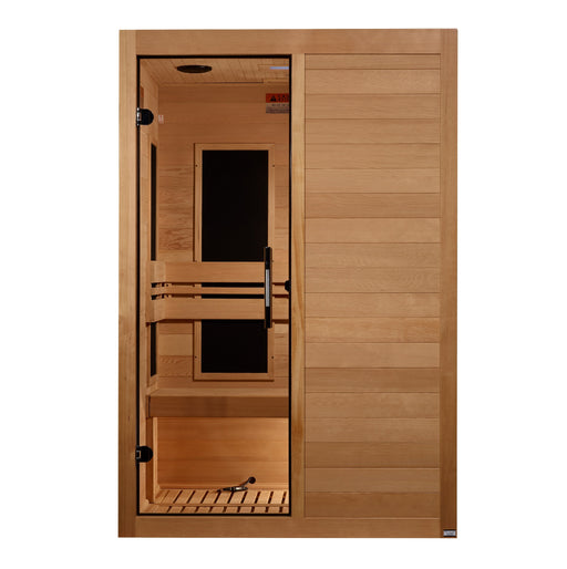 Maxxus "S-Line" 2 Person Ultra Low EMF FAR IR Sauna (MX-S206-01 ELITE) - MX-S206-01 ELITE image 2